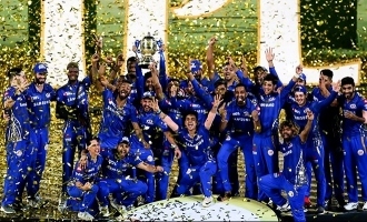 Fourth title and second one -run win in a final for MI