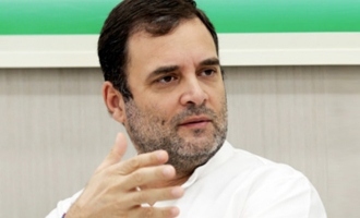 Rahul Gandhi enjoys a meal after getting bail