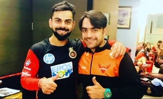 Rashid Khan's Bat Gifted by Virat Kohli, Stolen by Teammate