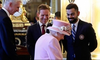 King Kohli Meets Queen Elizabeth in England