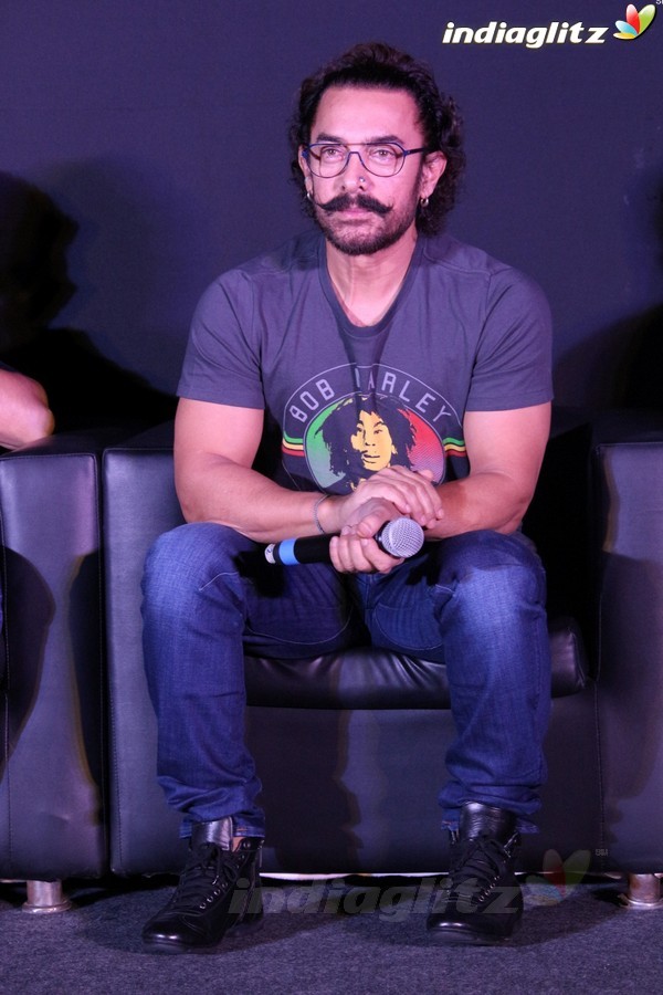 Aamir Khan at 'Secret Superstar' Song Launch