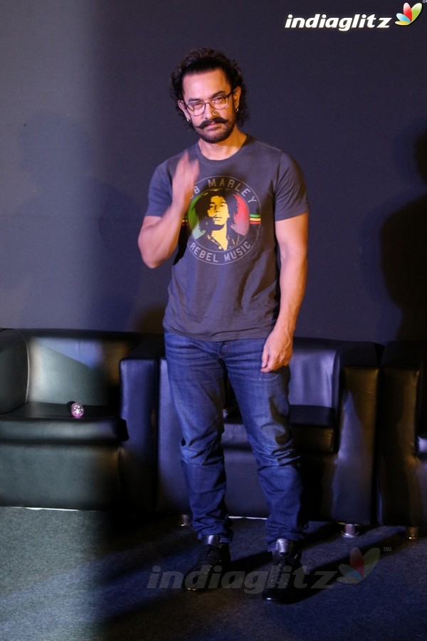 Aamir Khan at 'Secret Superstar' Song Launch