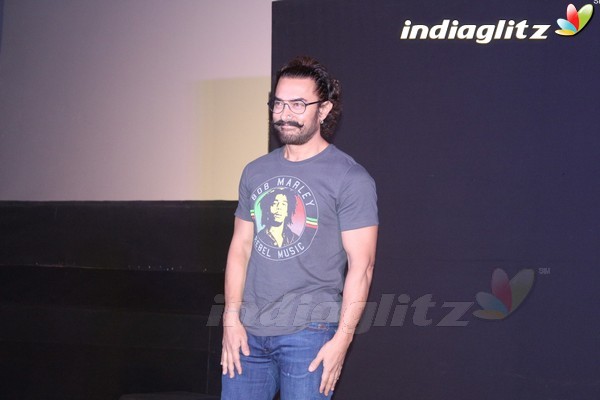 Aamir Khan at 'Secret Superstar' Song Launch