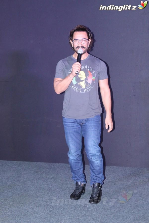 Aamir Khan at 'Secret Superstar' Song Launch