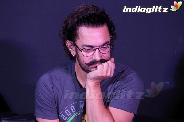 Aamir Khan at 'Secret Superstar' Song Launch