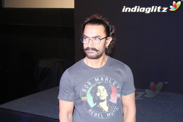 Aamir Khan at 'Secret Superstar' Song Launch