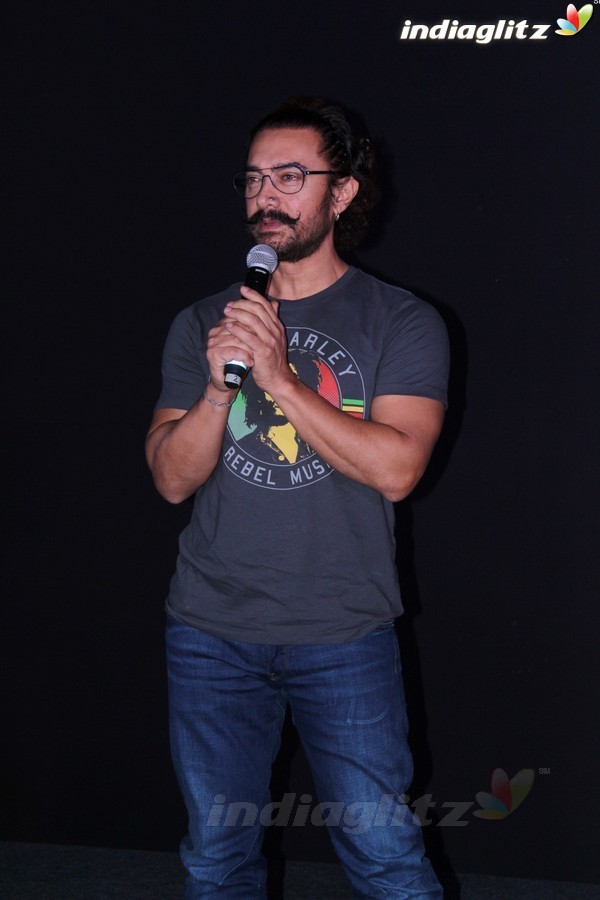 Aamir Khan at 'Secret Superstar' Song Launch