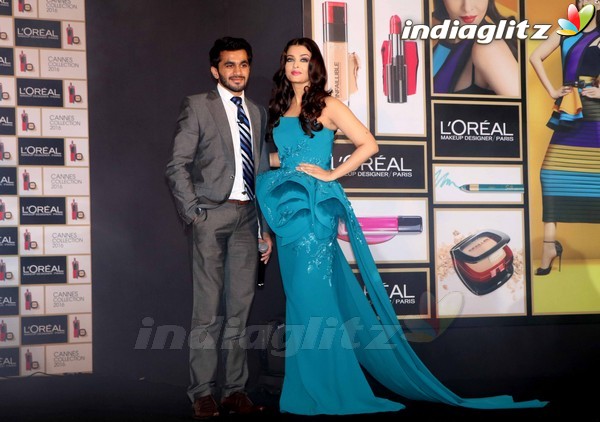 Aishwarya Rai Bachchan Launches L'Oreal Paris Cannes 2016 Collection