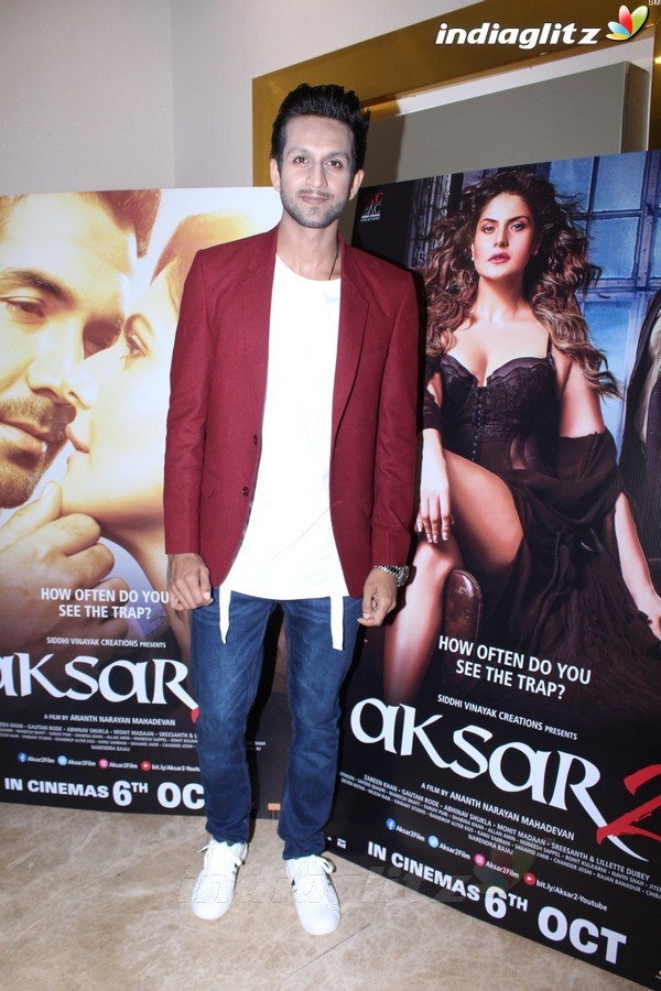 Zareen Khan & Gautam Rode at Trailer Launch of 'Aksar 2'