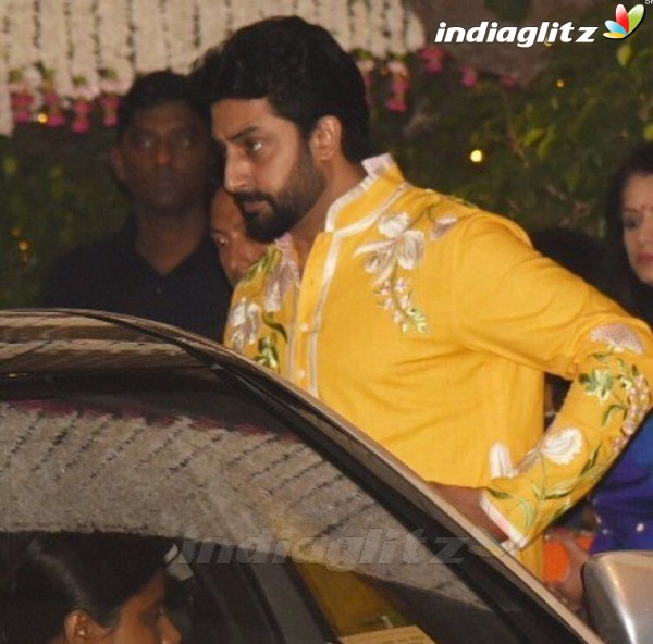 Salman, Aishwarya, Sanjay Dutt, Shah Rukh attend Ambani's Ganesh Chaturthi Celebration