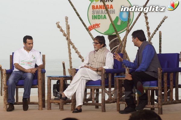 Amitabh Bachchan, Anupam Kher Celebrate Rashtriya Swachhta Diwas