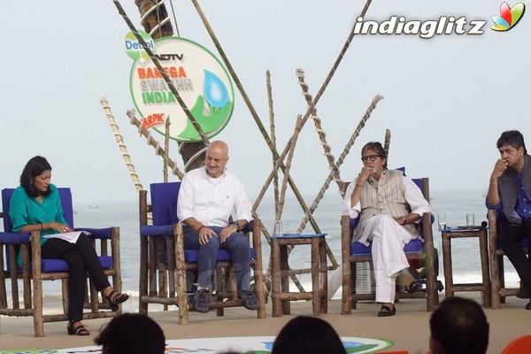 Amitabh Bachchan, Anupam Kher Celebrate Rashtriya Swachhta Diwas