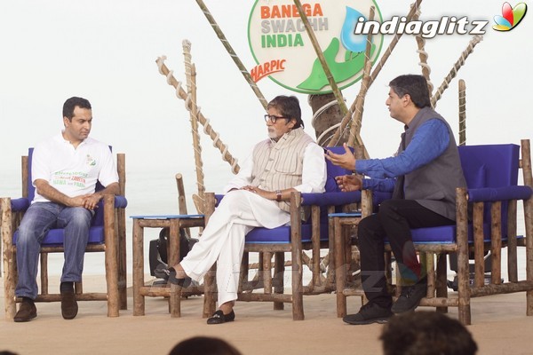 Amitabh Bachchan, Anupam Kher Celebrate Rashtriya Swachhta Diwas