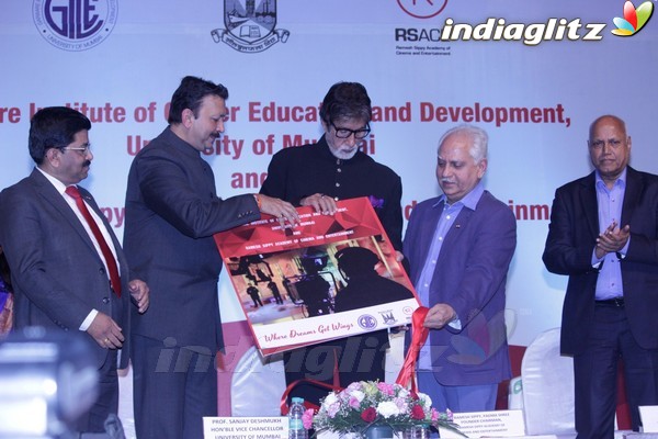 Amitabh Bachchan Launches Ramesh Sippy's Academy of Cinema & Entertainment