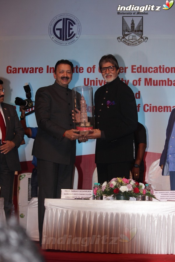 Amitabh Bachchan Launches Ramesh Sippy's Academy of Cinema & Entertainment