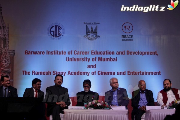 Amitabh Bachchan Launches Ramesh Sippy's Academy of Cinema & Entertainment