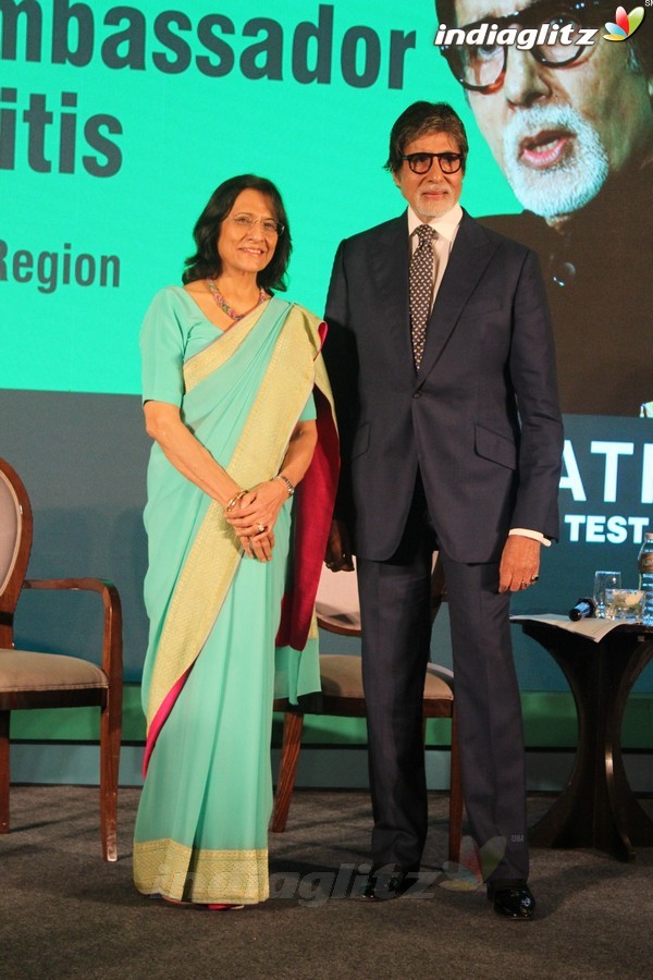 Amitabh Bachchan as WHO Goodwill Ambassador for Hepatitis Awareness