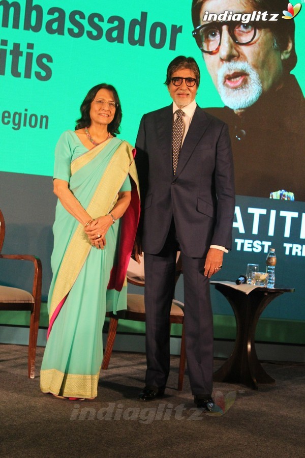 Amitabh Bachchan as WHO Goodwill Ambassador for Hepatitis Awareness