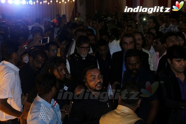 Amitabh Bachchan at Ali Khan's Daughter Wedding Reception