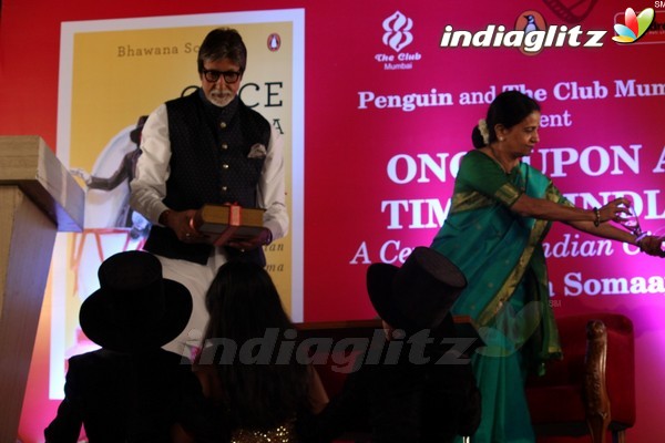 Amitabh Bachchan at Launch of Once Upon A Time In India - A Century of Indian Cinema