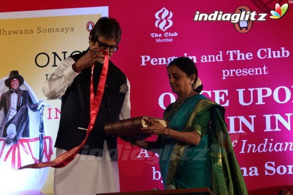 Amitabh Bachchan at Launch of Once Upon A Time In India - A Century of Indian Cinema