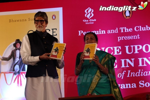 Amitabh Bachchan at Launch of Once Upon A Time In India - A Century of Indian Cinema