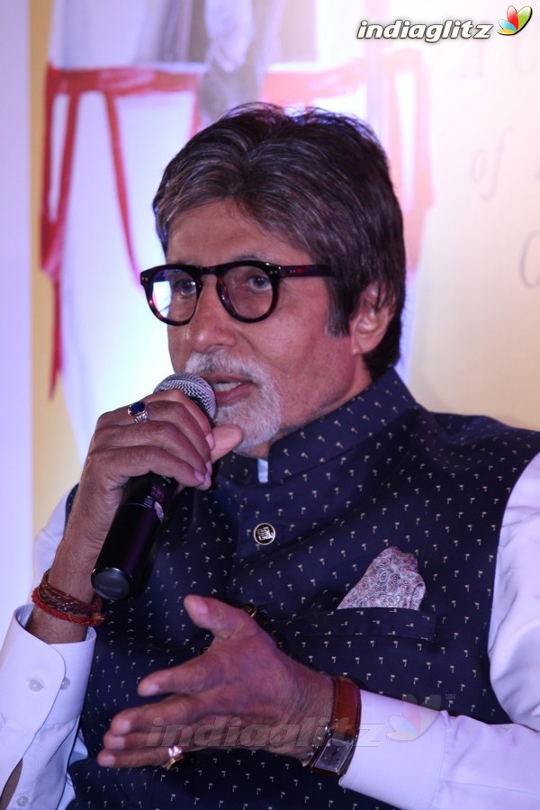 Amitabh Bachchan at Launch of Once Upon A Time In India - A Century of Indian Cinema