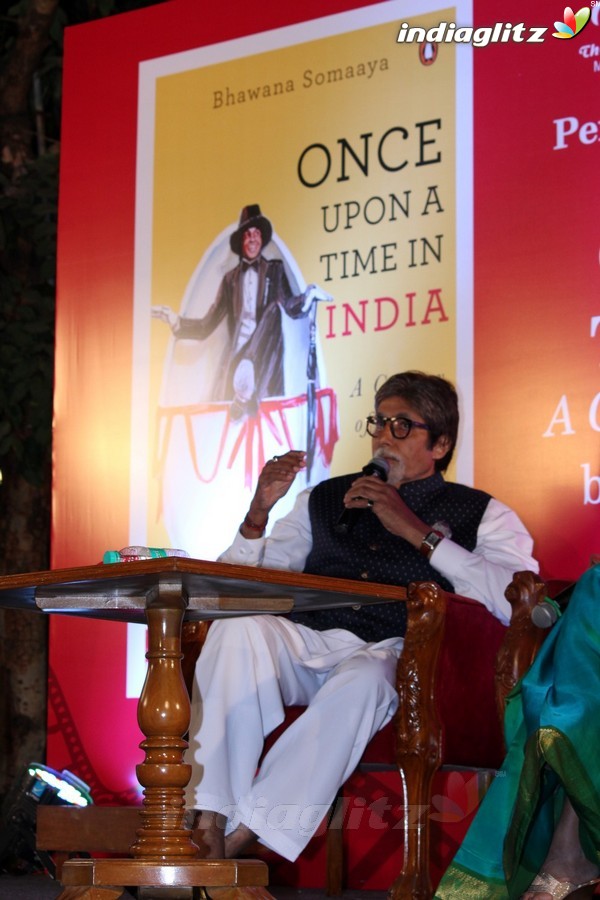 Amitabh Bachchan at Launch of Once Upon A Time In India - A Century of Indian Cinema