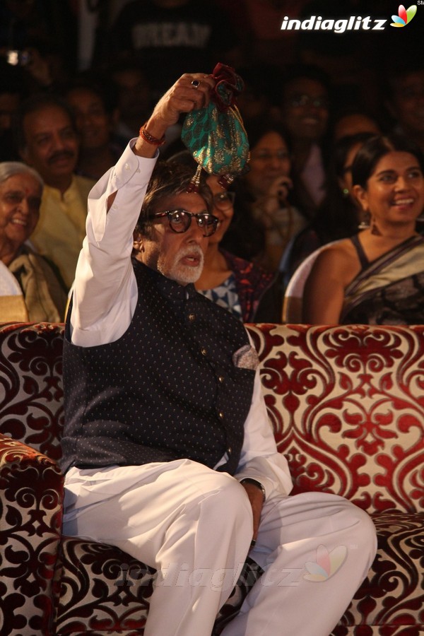 Amitabh Bachchan at Launch of Once Upon A Time In India - A Century of Indian Cinema