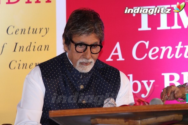 Amitabh Bachchan at Launch of Once Upon A Time In India - A Century of Indian Cinema