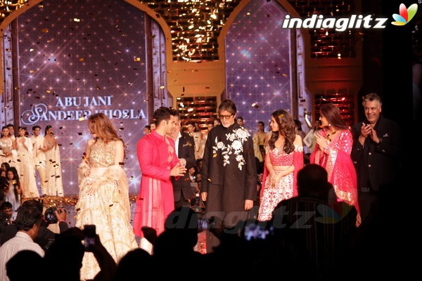 Amitabh, Varun, Alia Walk the Ramp for Cancer Patients at Fevicol Caring With Style