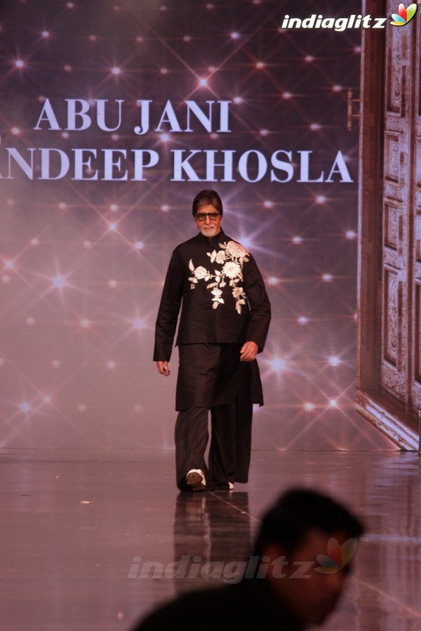 Amitabh, Varun, Alia Walk the Ramp for Cancer Patients at Fevicol Caring With Style