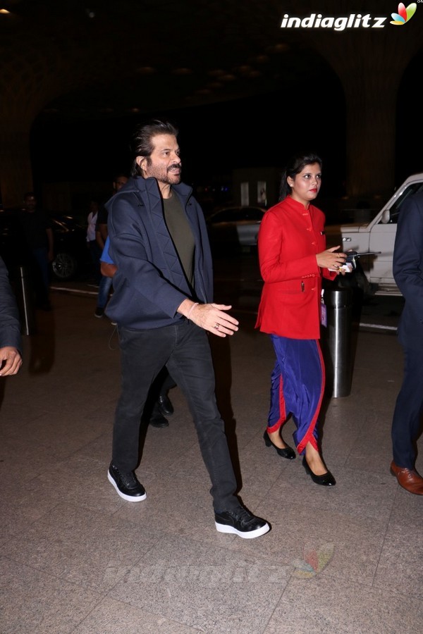 Anil Kapoor Spotted at Airport