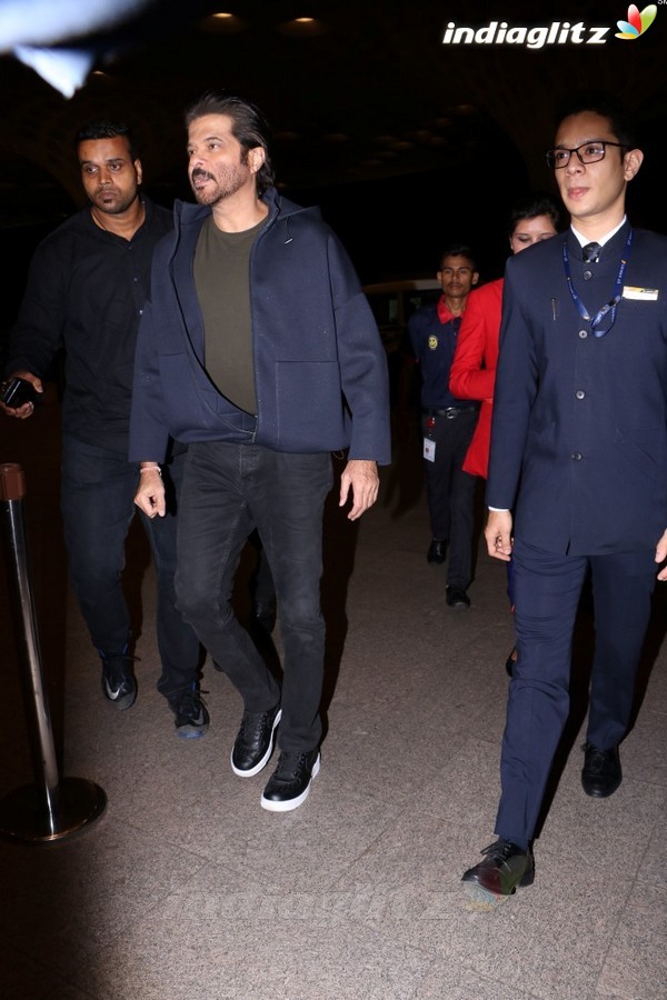 Anil Kapoor Spotted at Airport