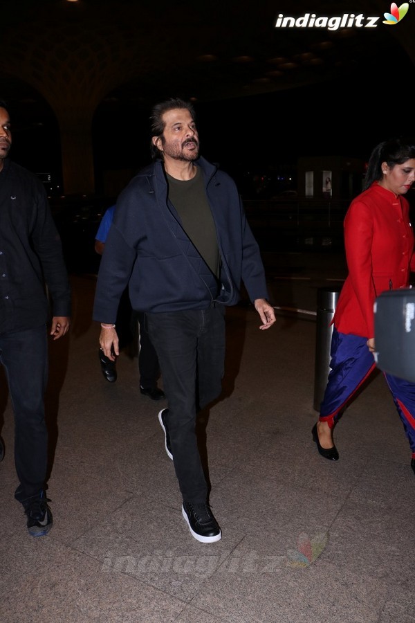 Anil Kapoor Spotted at Airport