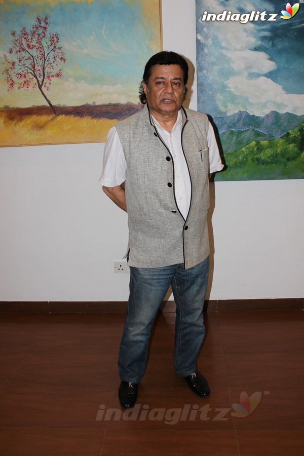 Anup Jalota Inaugurates Kishore M Sali's 'See The Unseen' Art Show