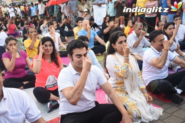 Arbaaz Khan & Malaika Arora Khan at 3rd International Day