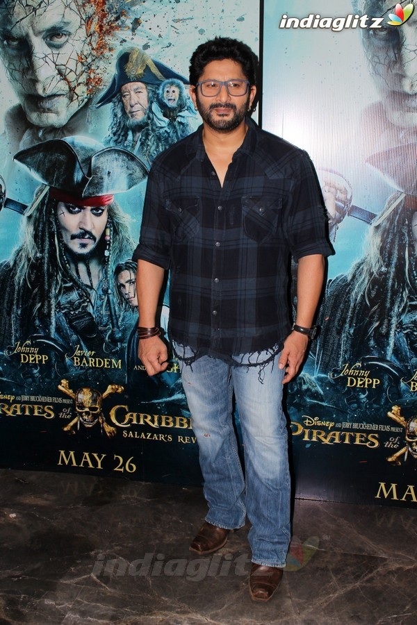 Arshad Warsi Promotes Hindi Version Of 'Pirates Of Caribbean: Salazar's Revenge'