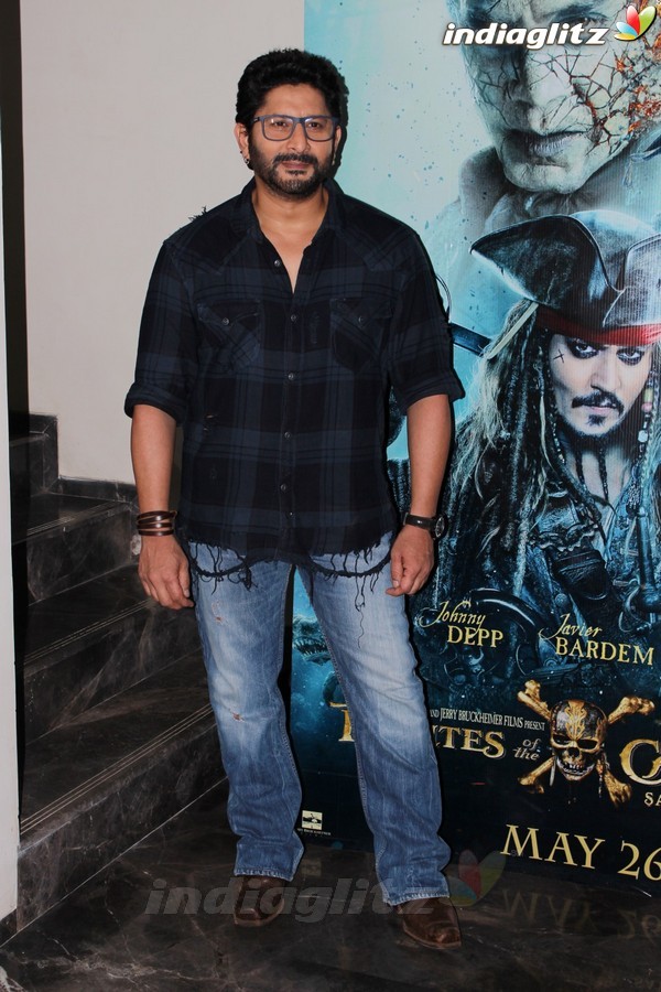 Arshad Warsi Promotes Hindi Version Of 'Pirates Of Caribbean: Salazar's Revenge'