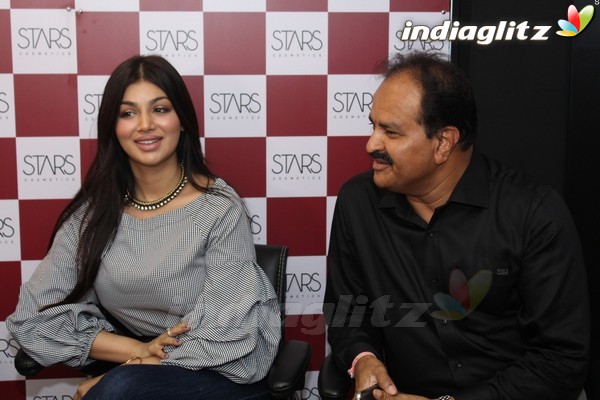 Ayesha Takia at Grand Opening of Stars Cosmetics Brand Store & Academy