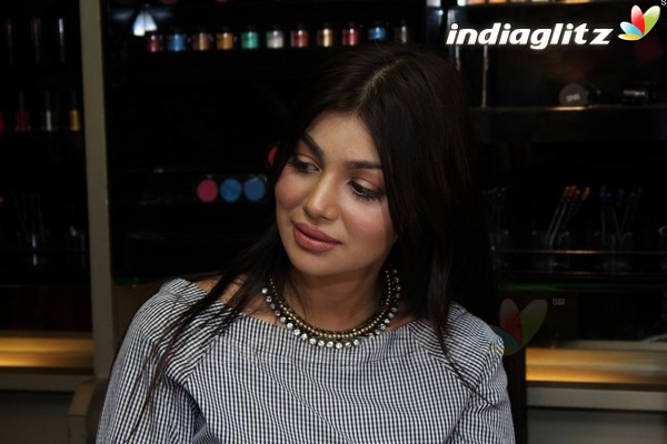 Ayesha Takia at Grand Opening of Stars Cosmetics Brand Store & Academy