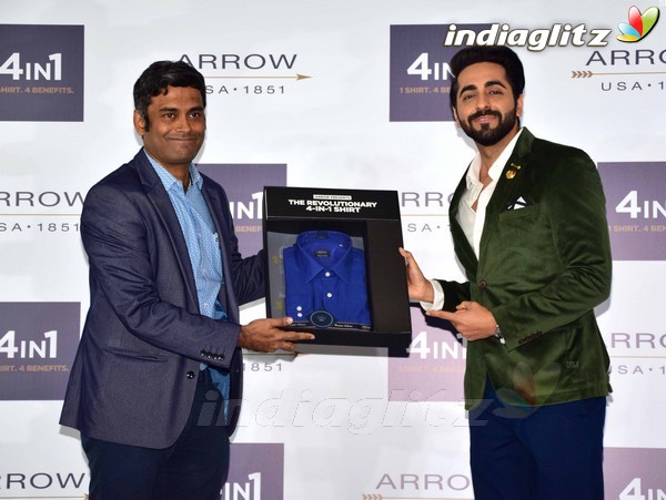 Ayushmann Khurrana Promotes Arrow Shirts