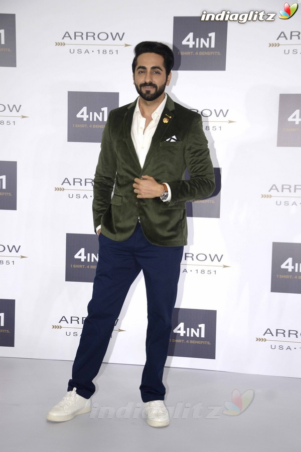 Ayushmann Khurrana Promotes Arrow Shirts