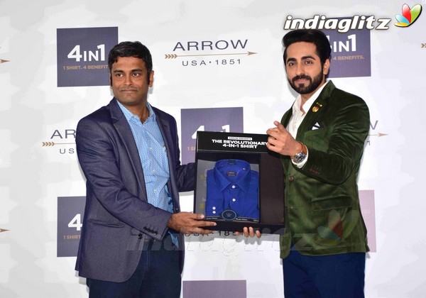 Ayushmann Khurrana Promotes Arrow Shirts