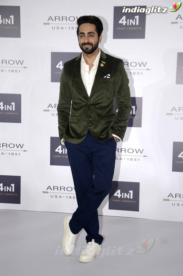 Ayushmann Khurrana Promotes Arrow Shirts