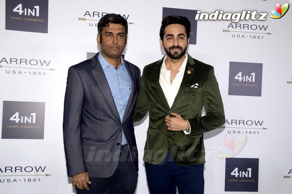 Ayushmann Khurrana Promotes Arrow Shirts