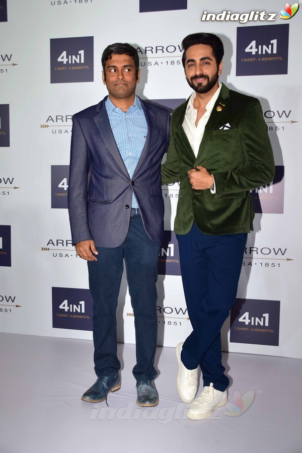 Ayushmann Khurrana Promotes Arrow Shirts