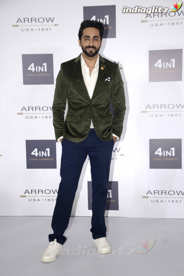 Ayushmann Khurrana Promotes Arrow Shirts