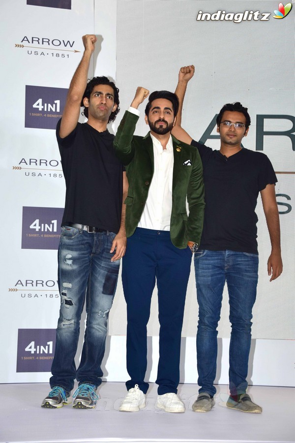 Ayushmann Khurrana Promotes Arrow Shirts