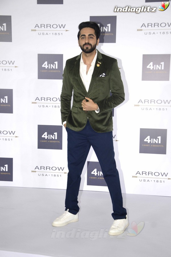 Ayushmann Khurrana Promotes Arrow Shirts